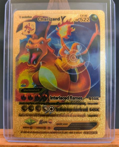 charizard v lv 92 hp 522|charizard gold card value.